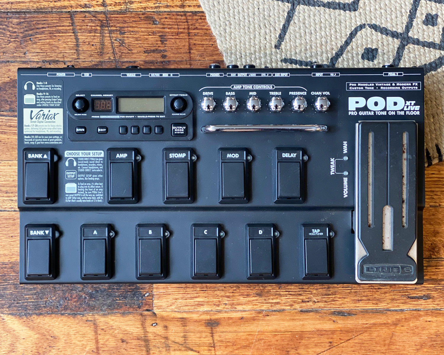 Line 6 POD XT LIVE – Found Sound