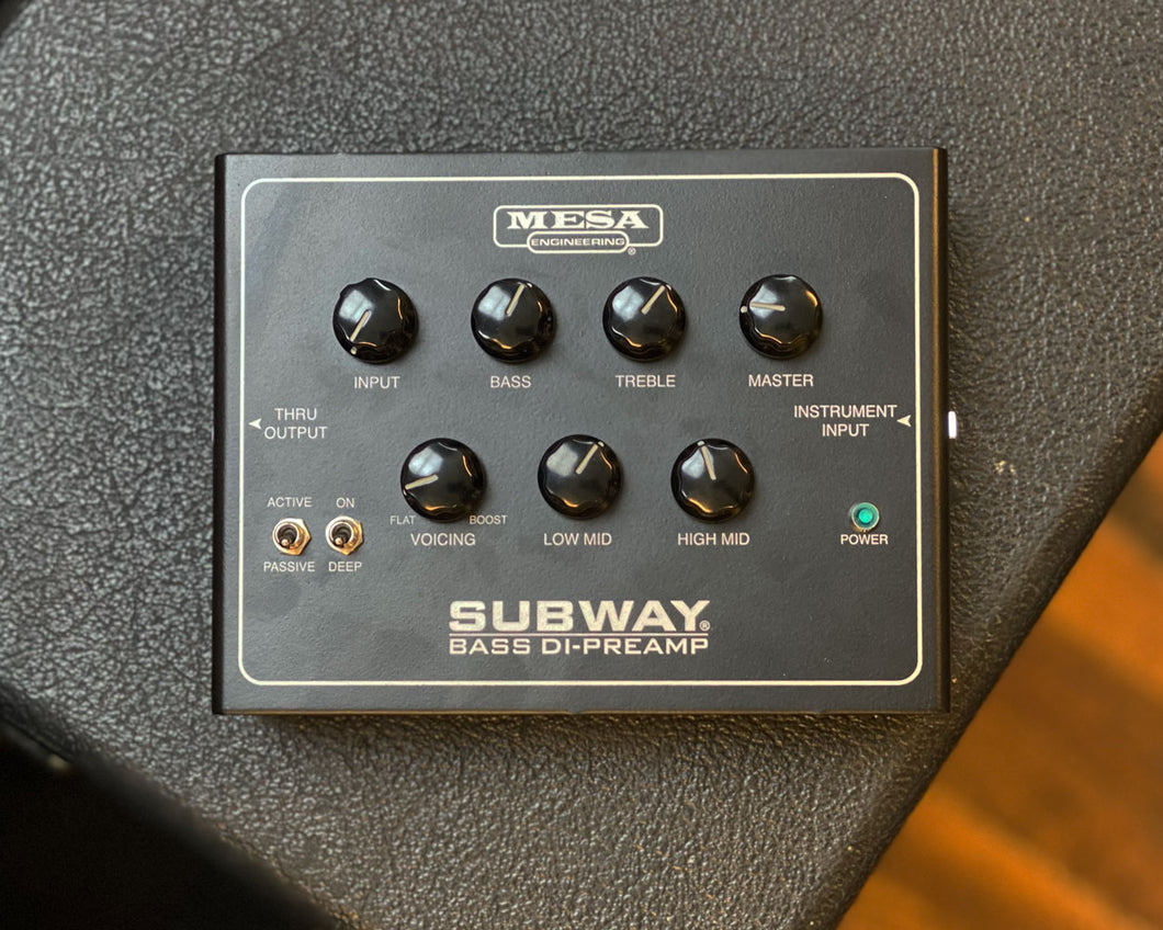 MESA/Boogie Subway Bass DI – Found Sound