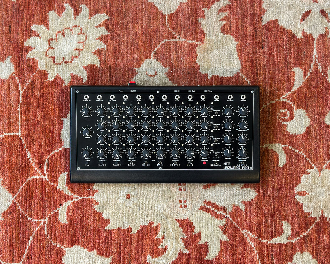MFB Urzwerg Pro Analogue Step Sequencer