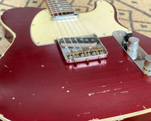 Load image into Gallery viewer, MJT Telecaster Custom - Candy Apple Red
