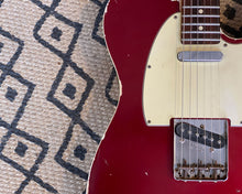 Load image into Gallery viewer, MJT Telecaster Custom - Candy Apple Red
