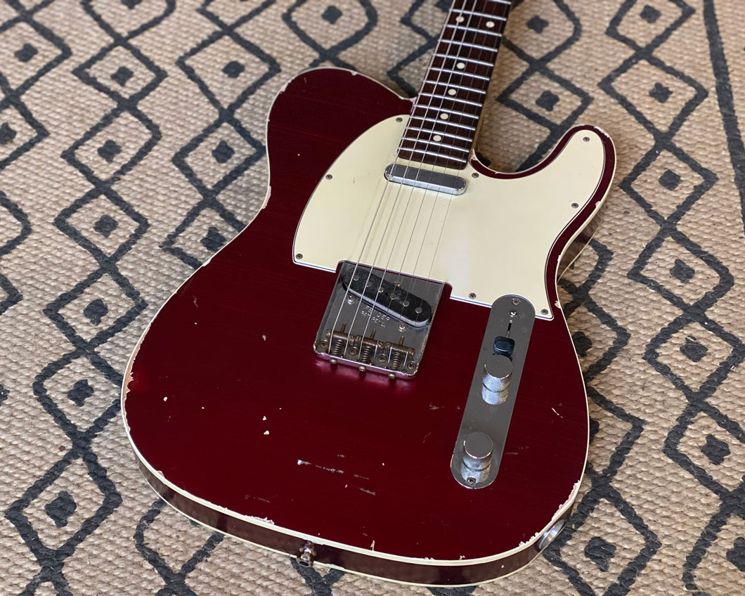 MJT Telecaster Custom - Candy Apple Red