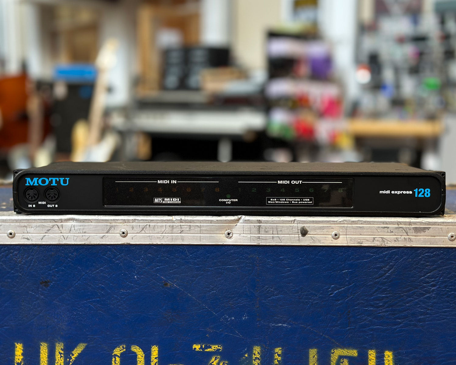 MOTU MIDI Express 128 MIDI Interface – Found Sound