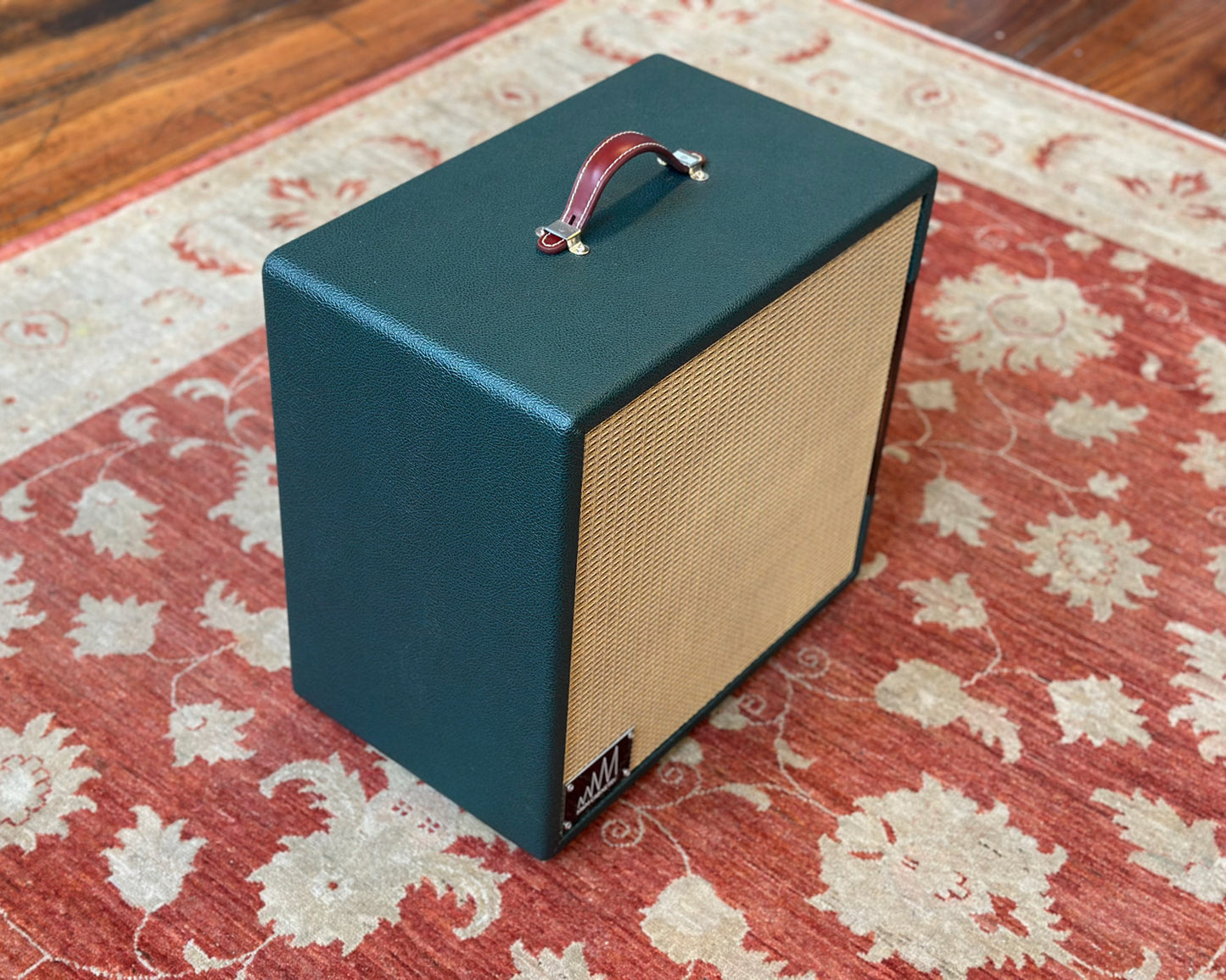 MWM Cabinetry Custom Order Mini Cab 1x12 - Forest Pine Green - Loaded with NOS Plessey C12P