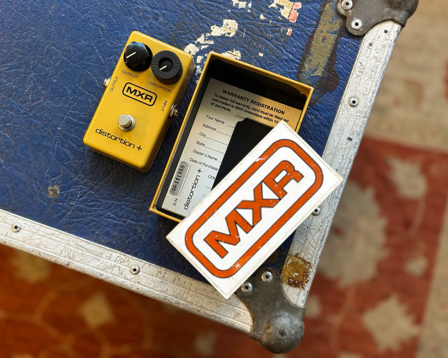 Vintage 1980 MXR Distortion + – Found Sound