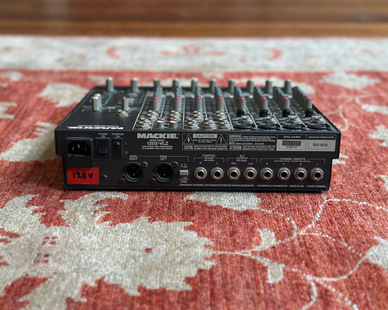 USA Mackie 1202-VLZ4 12 Channel Mixer - 110 Volt – Found Sound