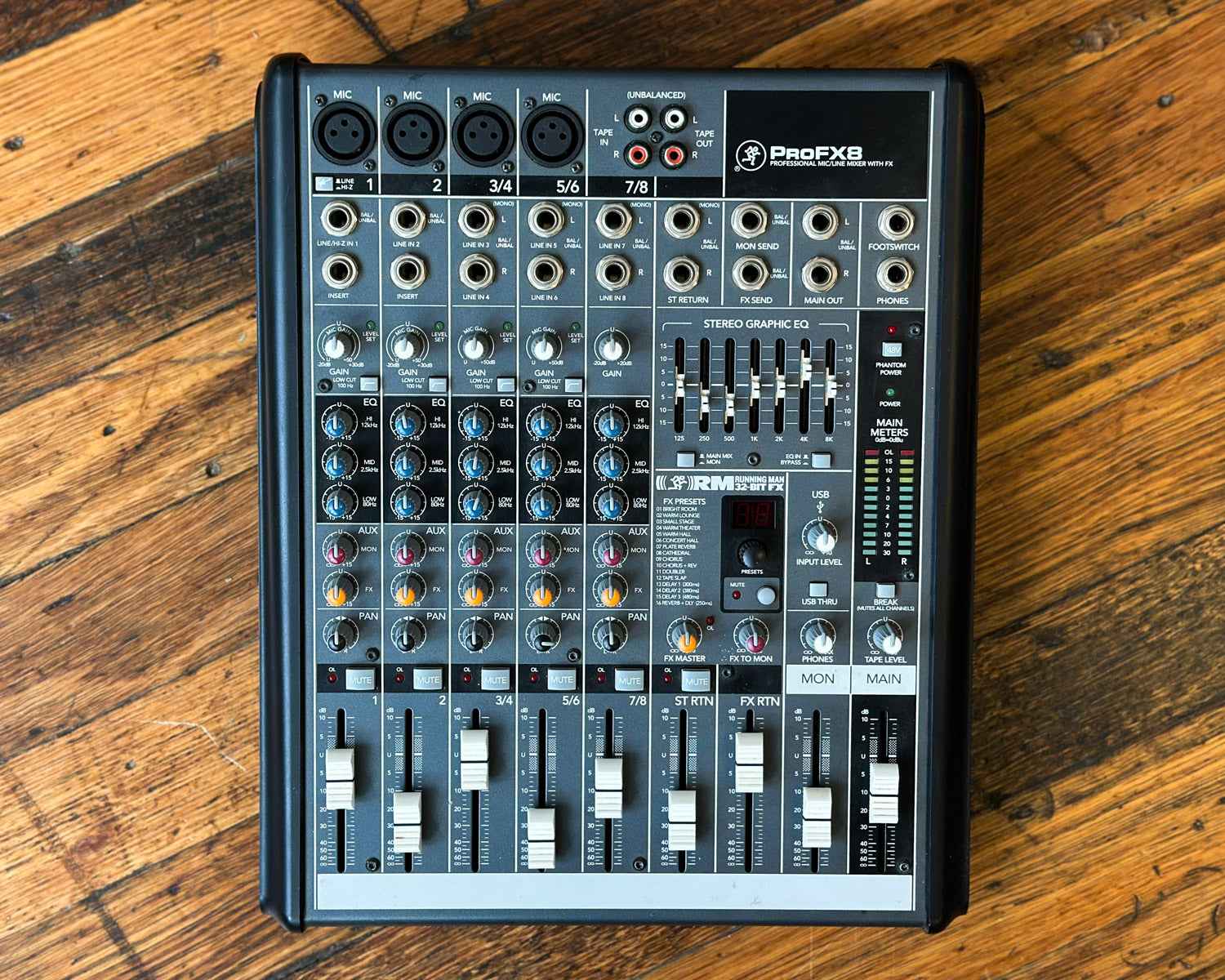 Mackie PROFX8 8-Channel Mixer with FX – Found Sound