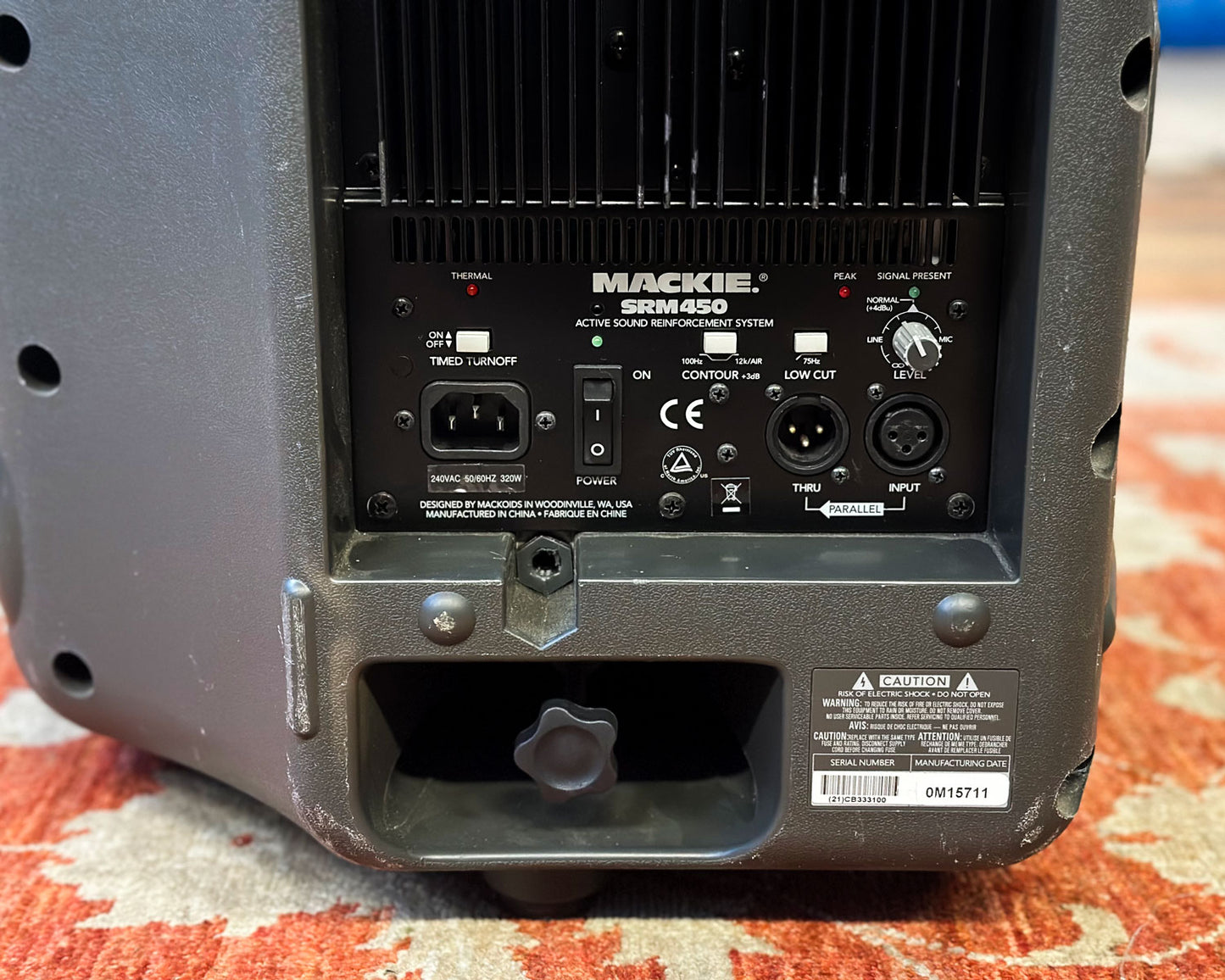 Mackie SRM450 v1 400 Watt Powered Speaker