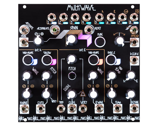 Make Noise MultiWAVE Eight Channel Dual Wavetable Oscillator