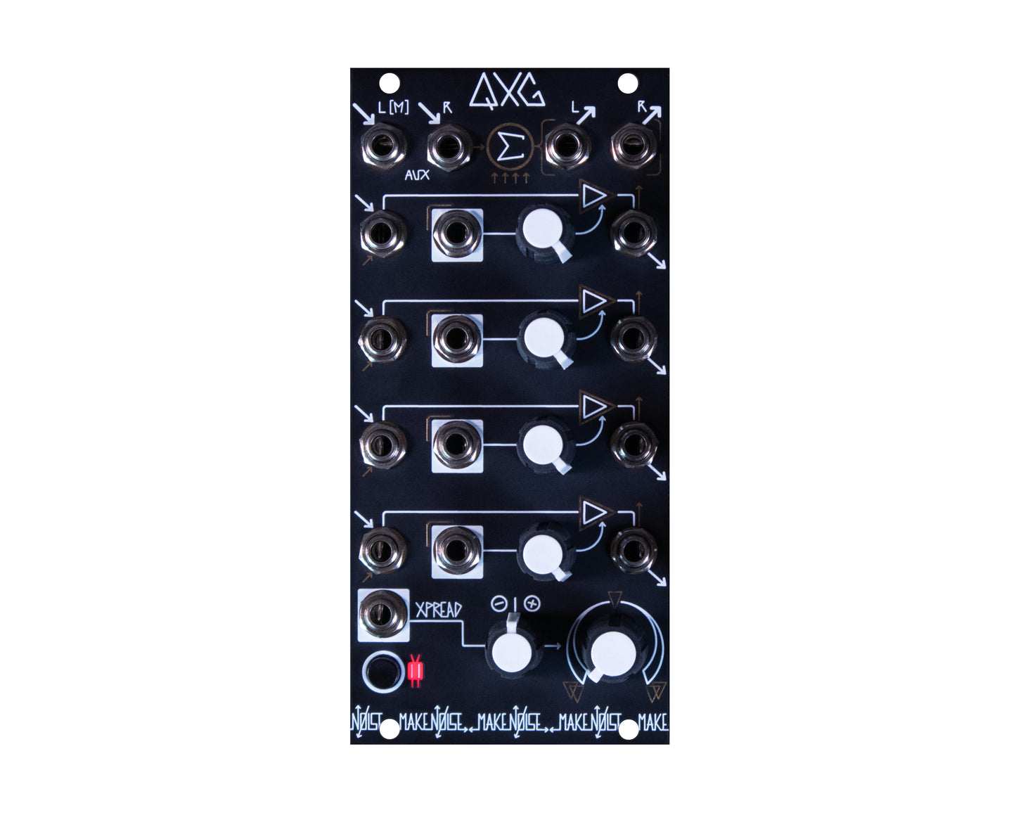 Make Noise QXG Quad Stereo Gate Eurorack Module