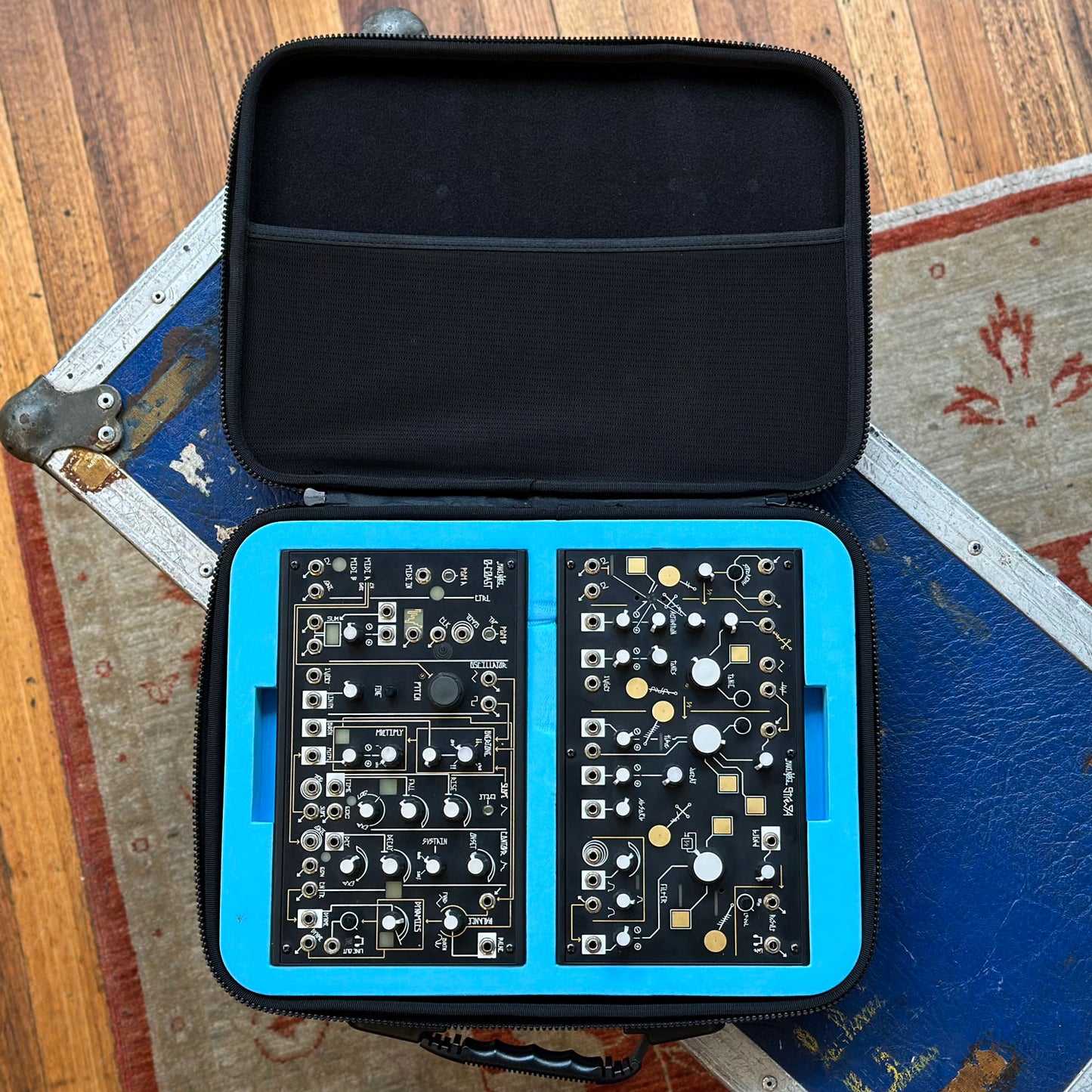 Make Noise Strega/0-Coast Bundle w/ Analog Cases Carry Case