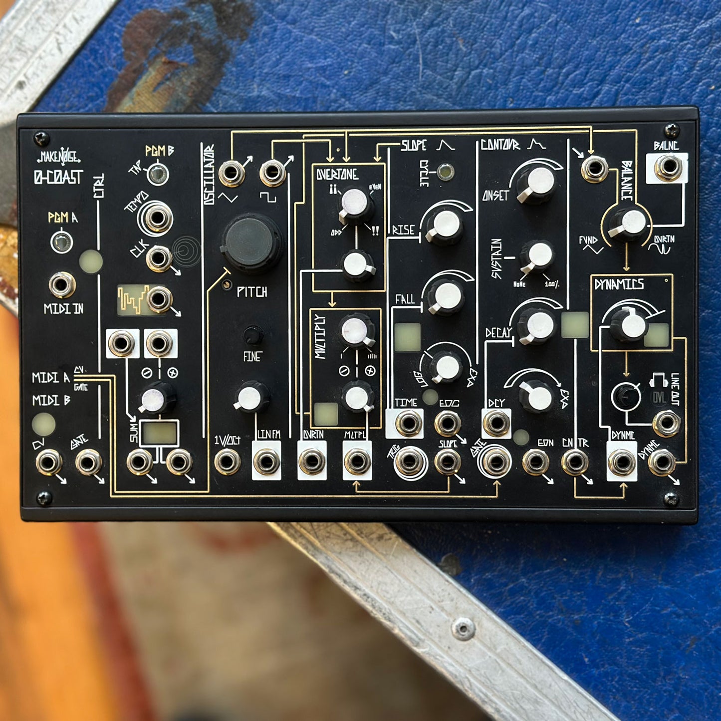 Make Noise Strega/0-Coast Bundle w/ Analog Cases Carry Case