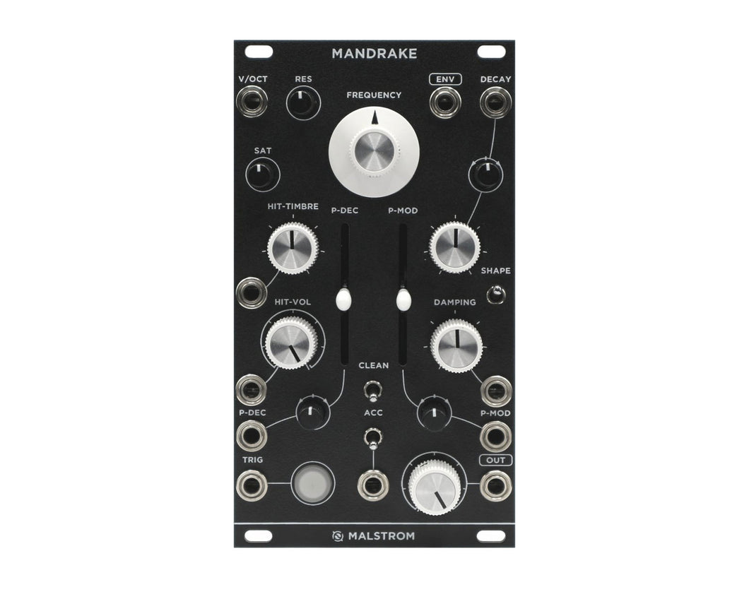 Malstrom Audio Mandrake Kick Drum Synthesizer