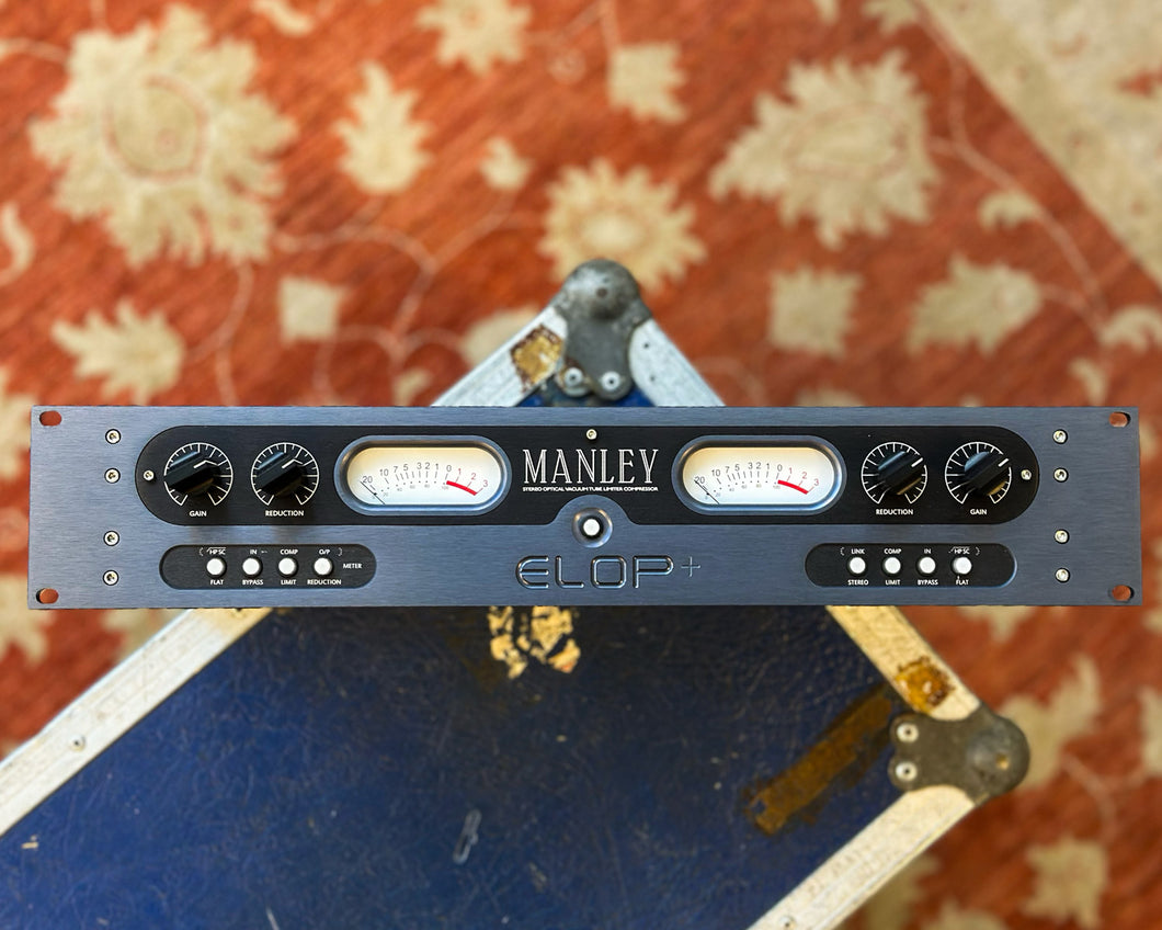 Manley ELOP+ Dual Electro-Optical Tube Compressor