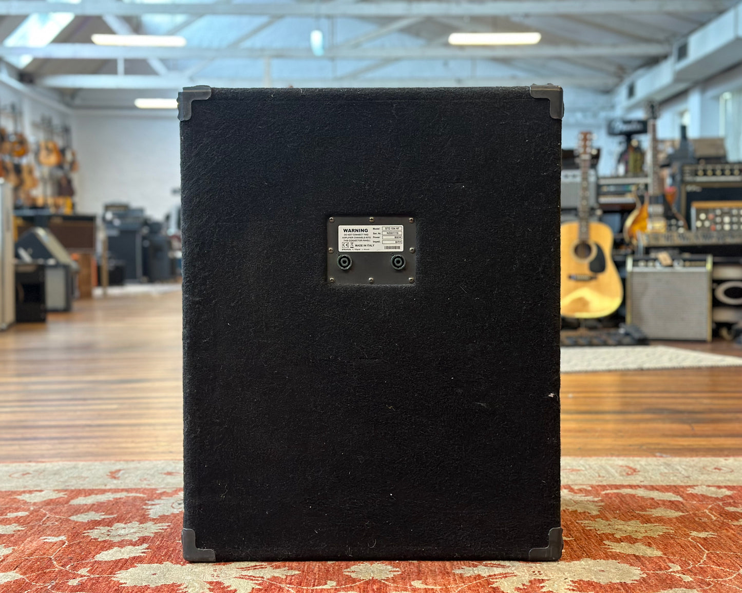 MarkBass STD 104 HF 800 Watt Front-Ported Neo 4x10" 8Ω Bass Speaker Cabinet