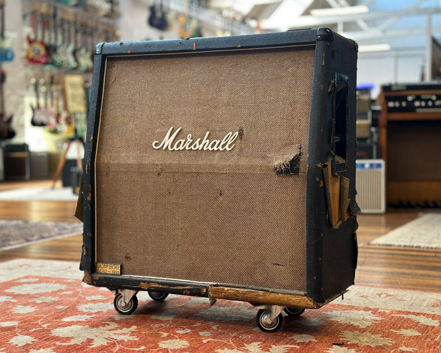 1960 Lead Marshall 1960a 4x12 Cabinet Marshall 1960b 4x12 Cabinet 