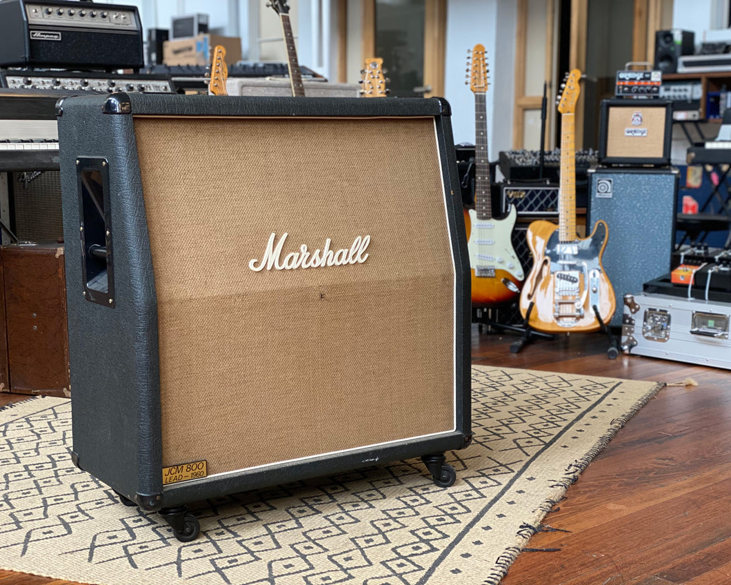 1986 Marshall JCM 800 Lead 1960A 4x12 Cab