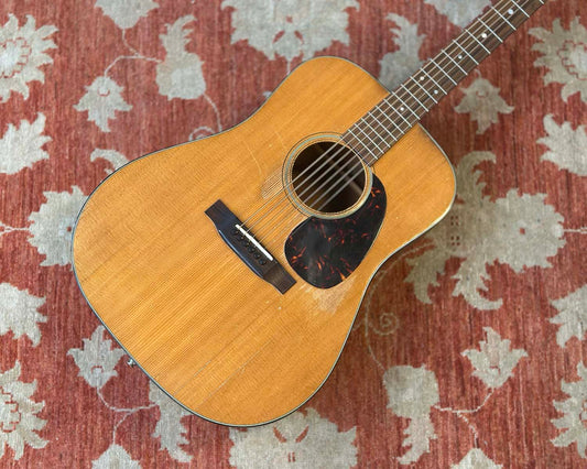 Vintage 1965 Martin D-18 Dreadnought Acoustic Guitar