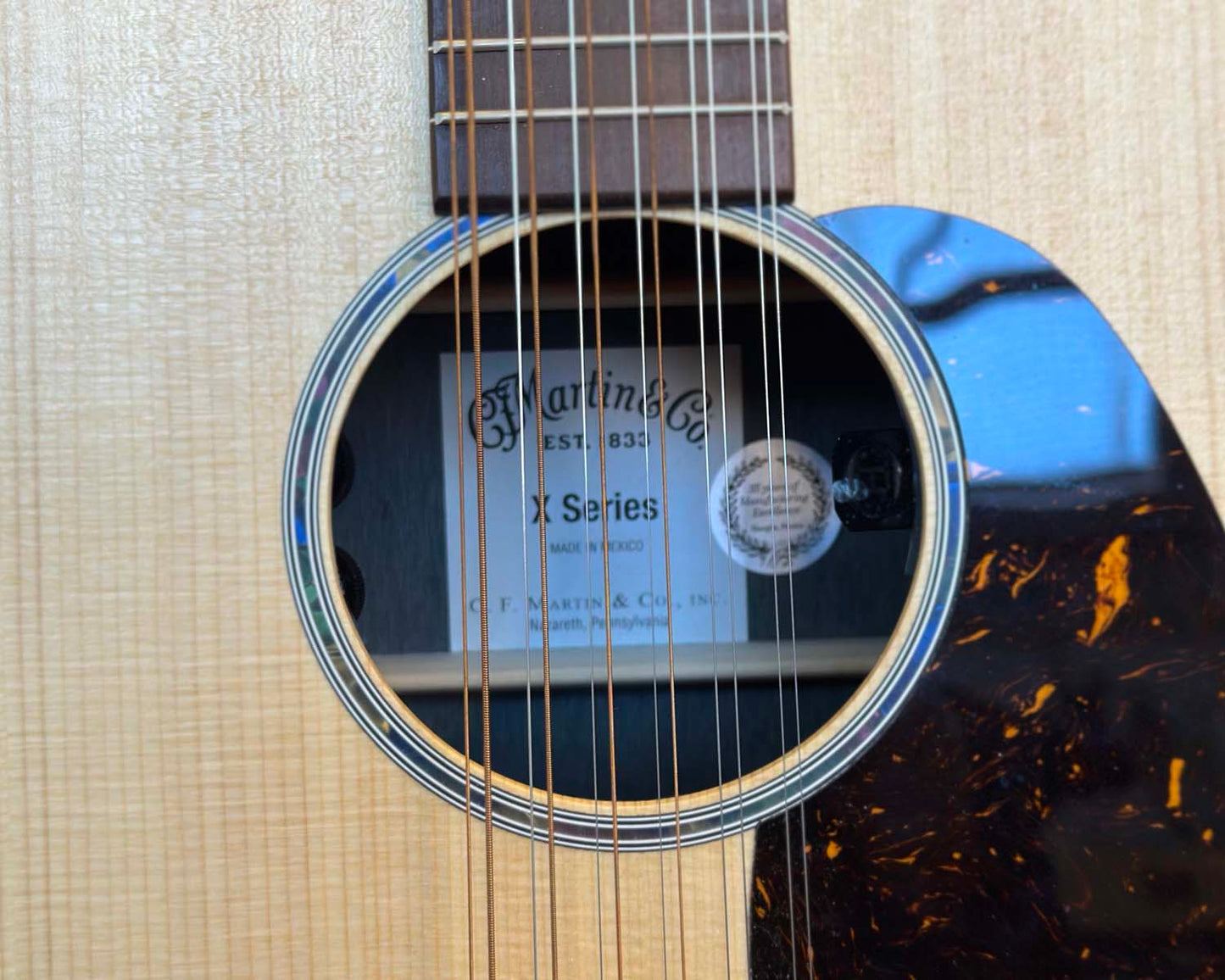 Martin D-X2E "Brazilian" 12-String Acoustic