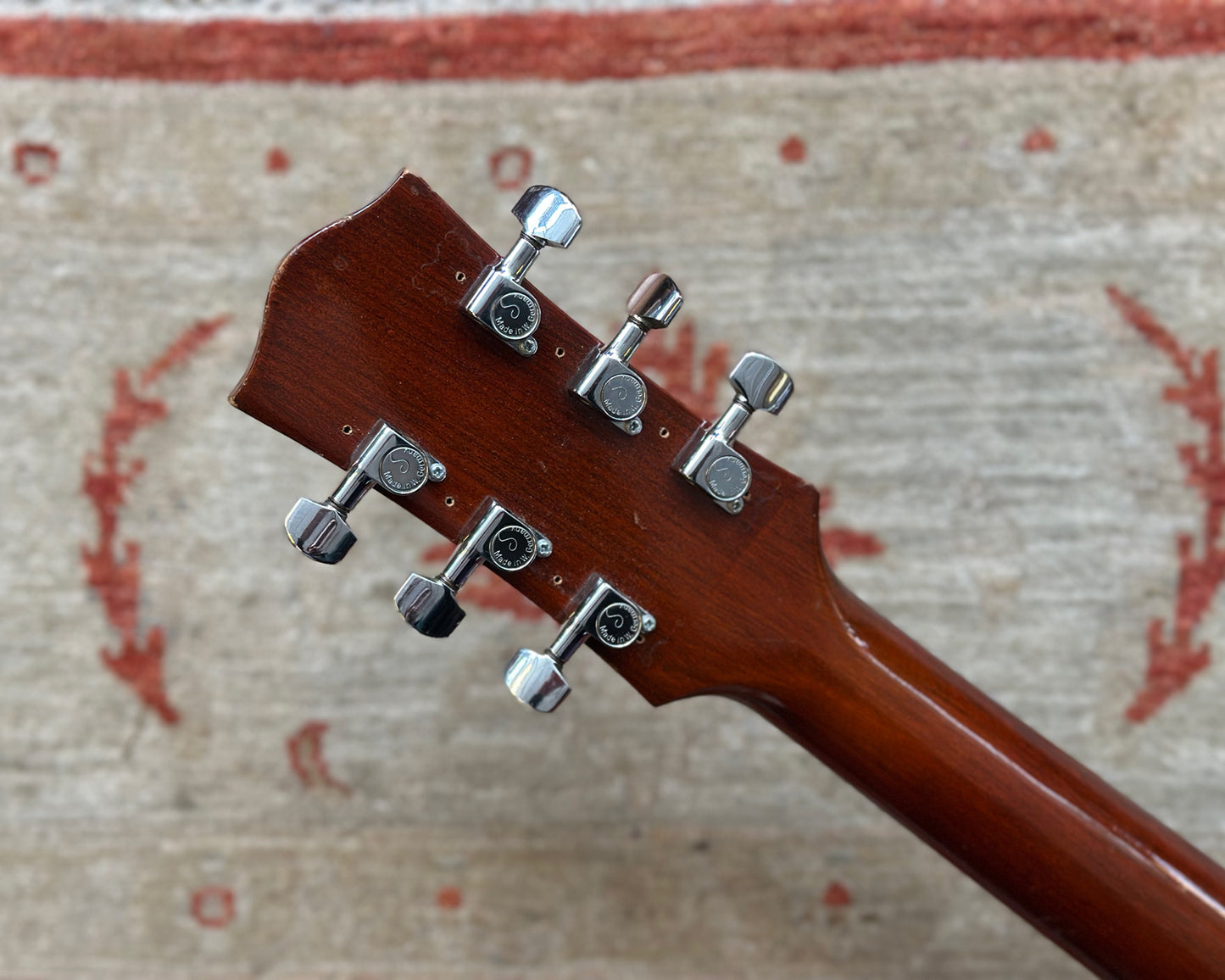 Maton Apollo 505 Gold Top Thinline Hollow Body Electric - Refin