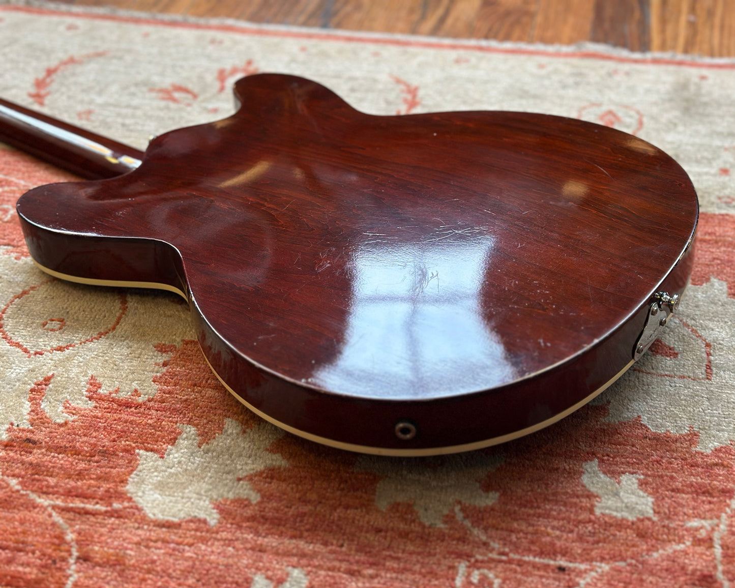 Maton Apollo 505 Gold Top Thinline Hollow Body Electric - Refin