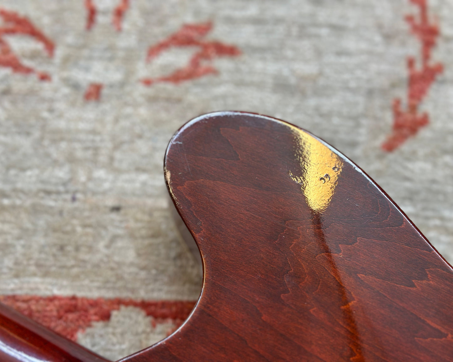 Maton Apollo 505 Gold Top Thinline Hollow Body Electric - Refin