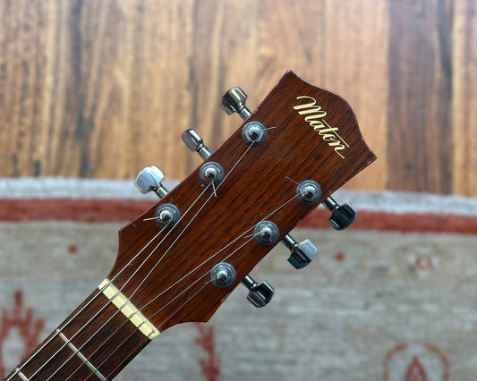 Maton Apollo 505 Gold Top Thinline Hollow Body Electric - Refin