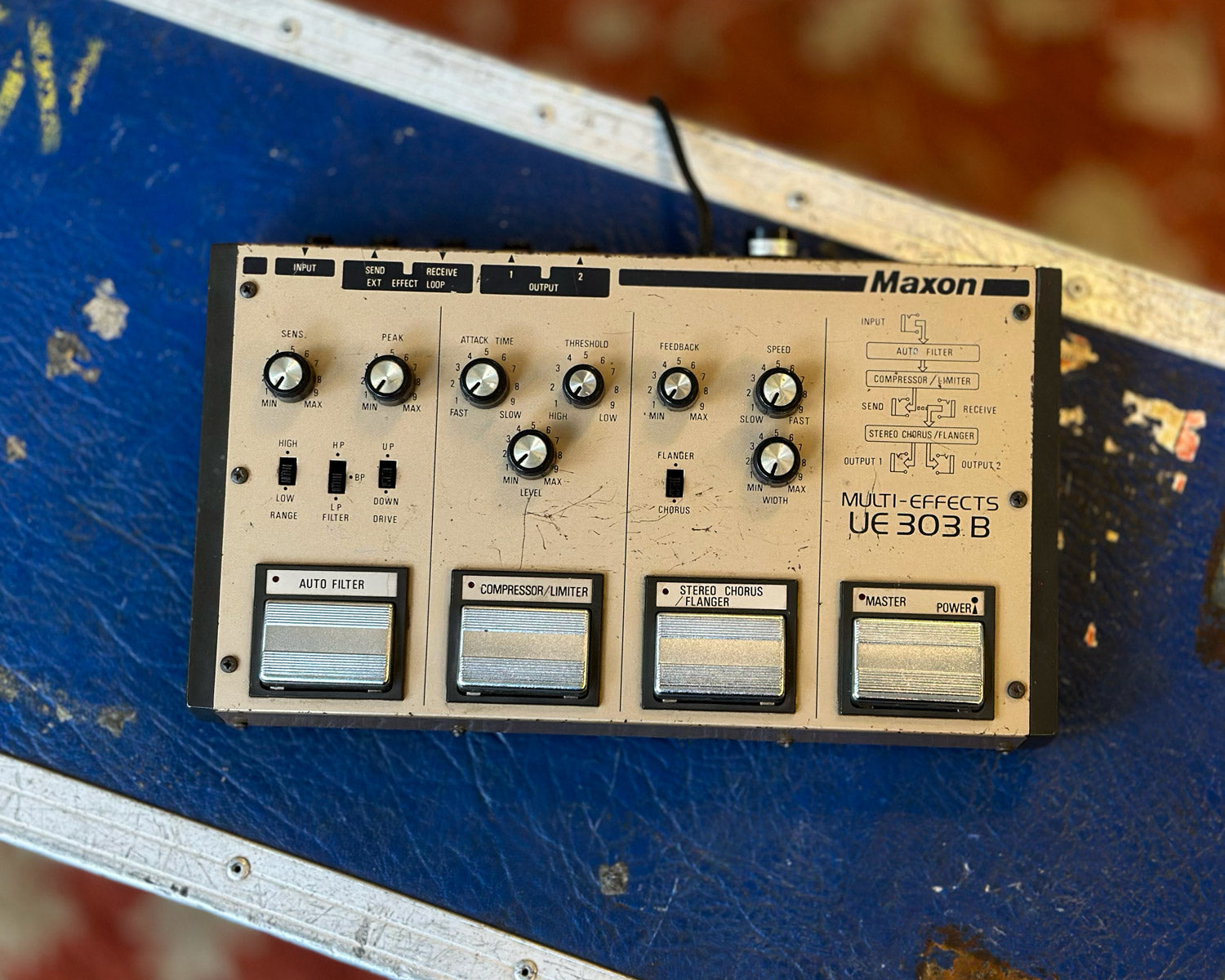 Maxon UE 303B Bass Multi-Effects Pedal – Found Sound