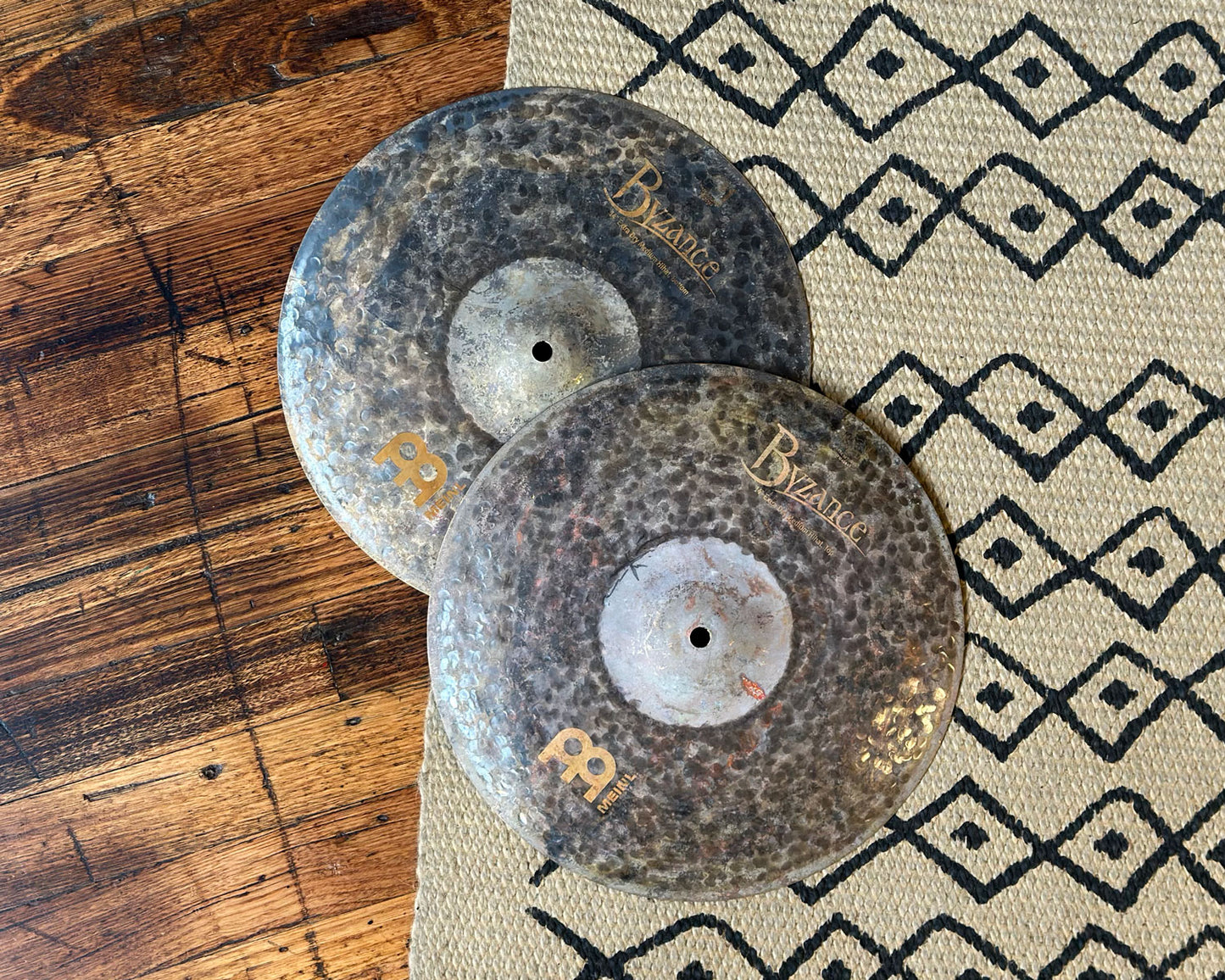 Meinl B14EDMH Byzance Extra Dry Medium Hats (Pair)