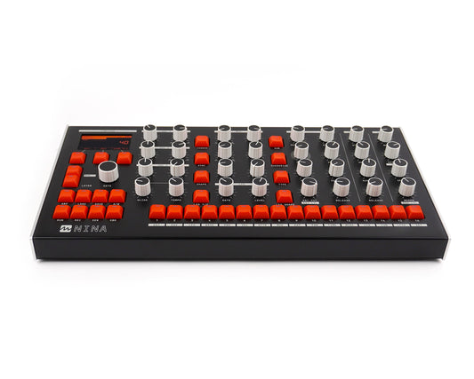 Melbourne Instruments NINA 12 Voice Analogue Polyphonic Multitimbral Synthesizer with Motorised Controls