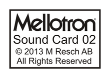 Load image into Gallery viewer, Mellotron Sound Card 02
