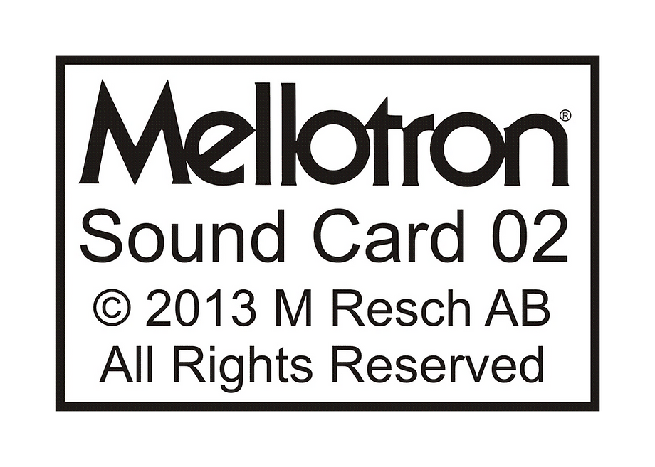 Mellotron Sound Card 02 – Found Sound