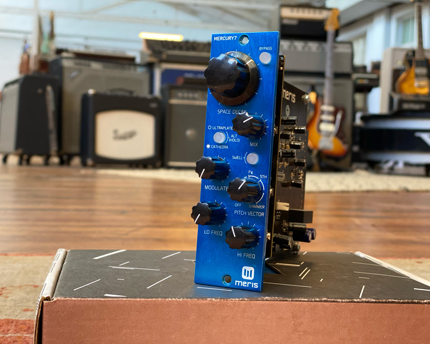 Meris Mercury 7 500 Series Reverb Module – Found Sound Meris Mercury 7 500 Series Reverb Module – Found Sound