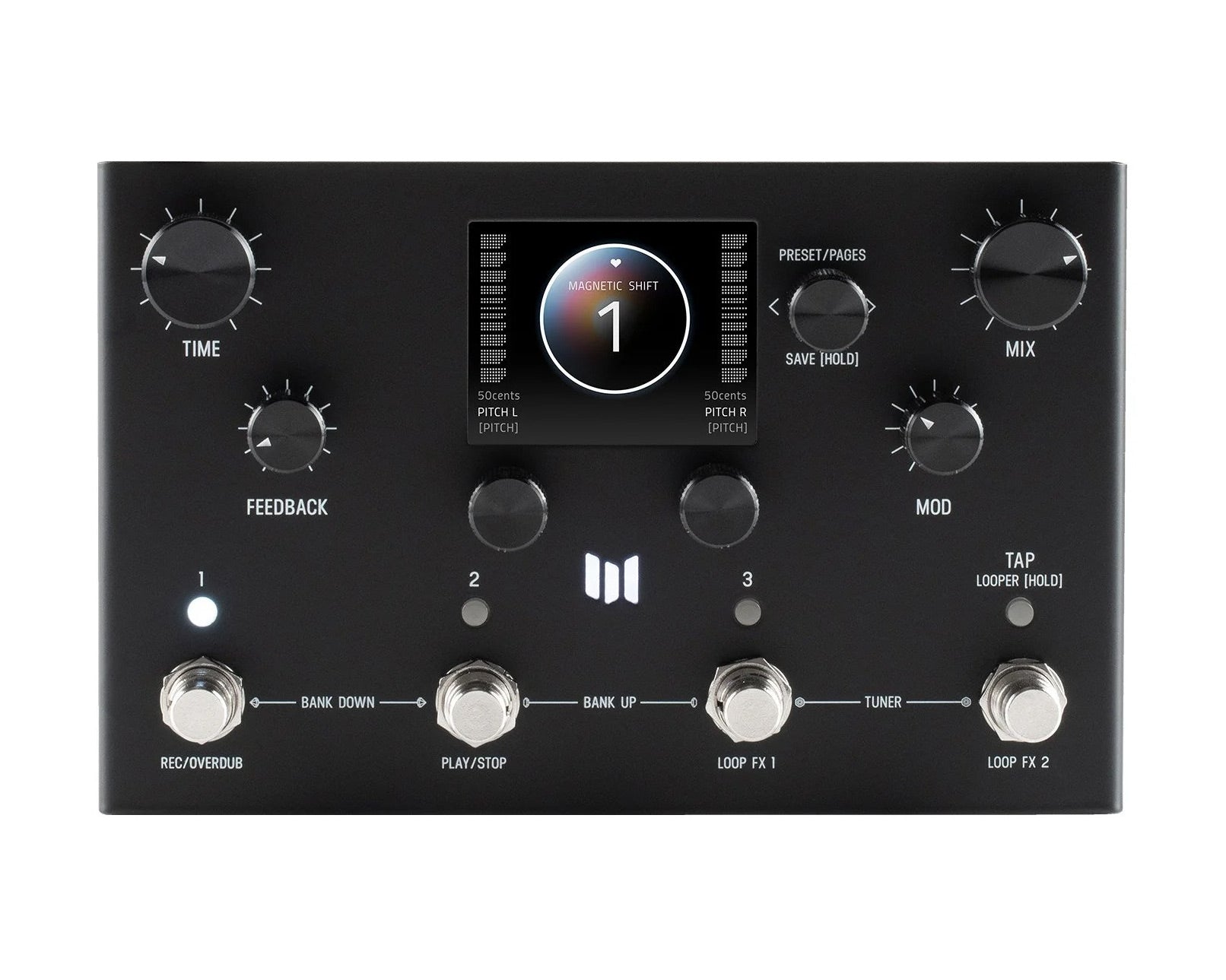 Meris Audio LVX 10th Anniversary Delay Effects Pedal - Black