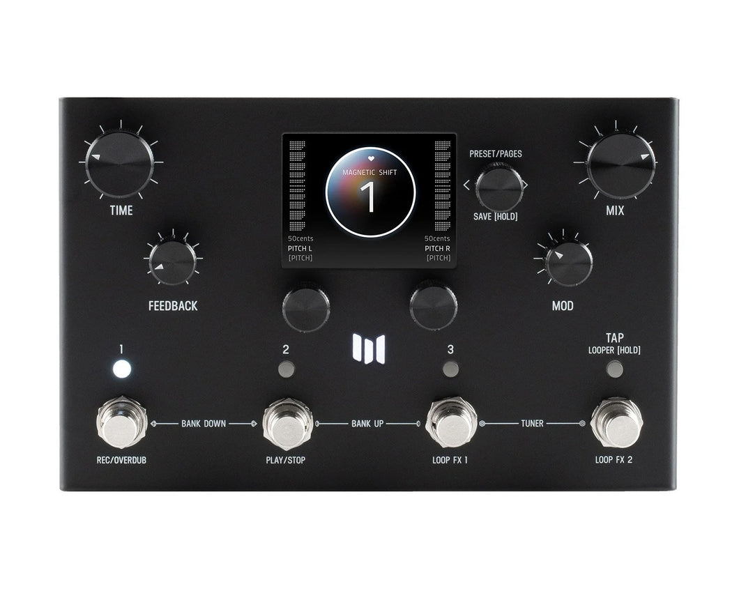 Meris Audio LVX 10th Anniversary Delay Effects Pedal - Black