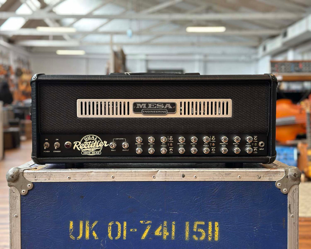 Mesa Boogie 3 Channel 8 Mode Multi-Watt Dual Rectifier 50/100 Watt Valve Head