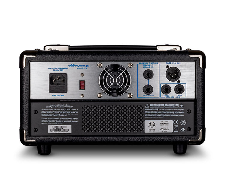 Ampeg MICRO-VR-HD 200 Watt Bass Head