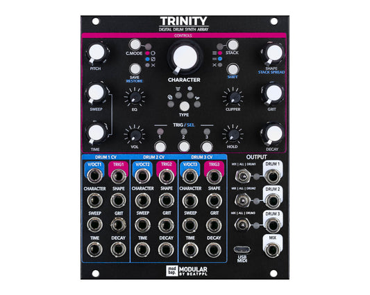 Modbap Modular Trinity Minisystem Digital Drum Synth Array