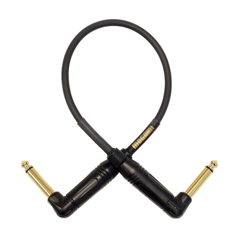 Mogami Gold Pancake Pedalboard Patch Cable - 18" (PRR 1.5)
