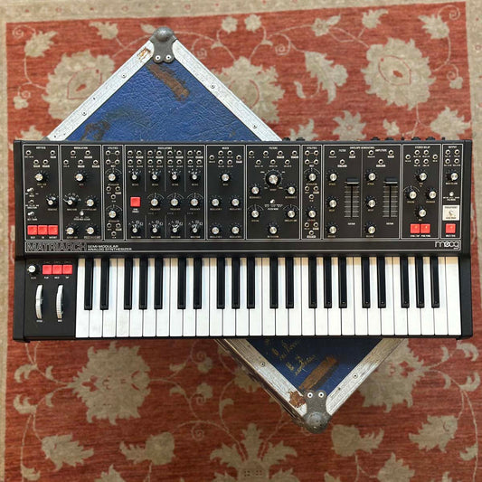 Moog Matriarch Dark Patchable 4-note Paraphonic Analogue Synthesiser