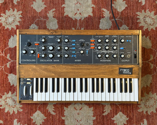 Original 1974 Minimoog Model D Monophonic Synthesizer