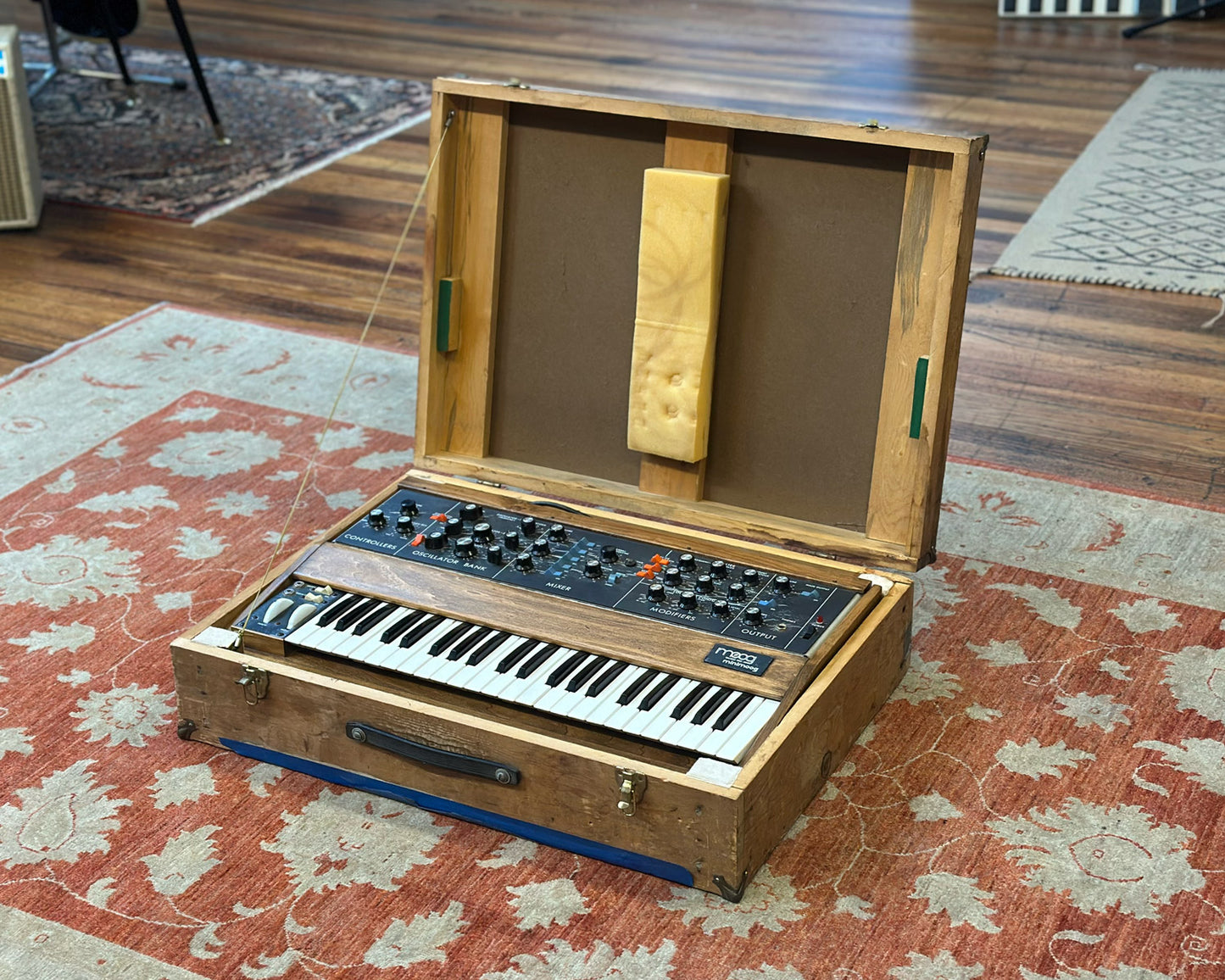 Original 1974 Minimoog Model D Monophonic Synthesizer