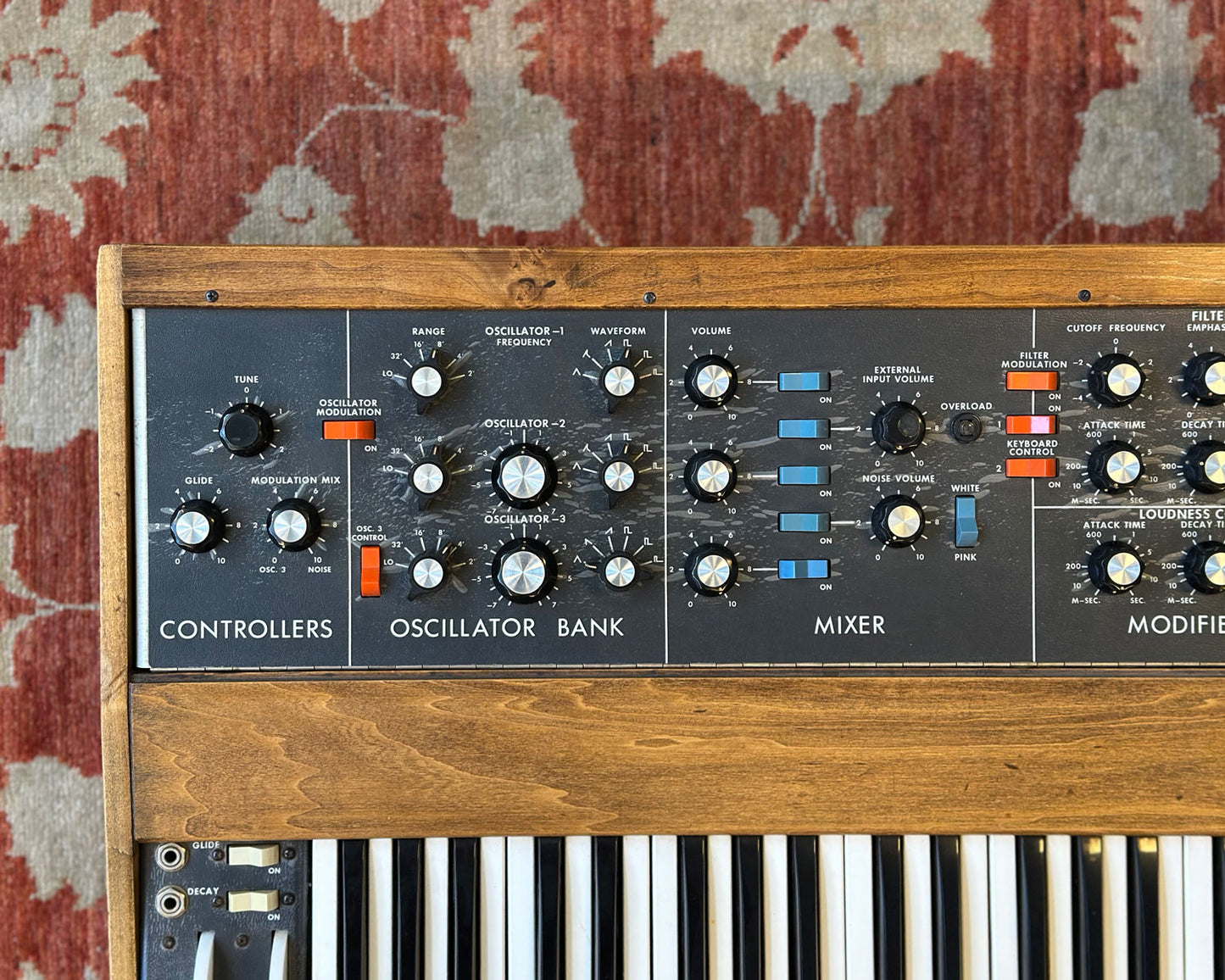Original 1974 Minimoog Model D Monophonic Synthesizer