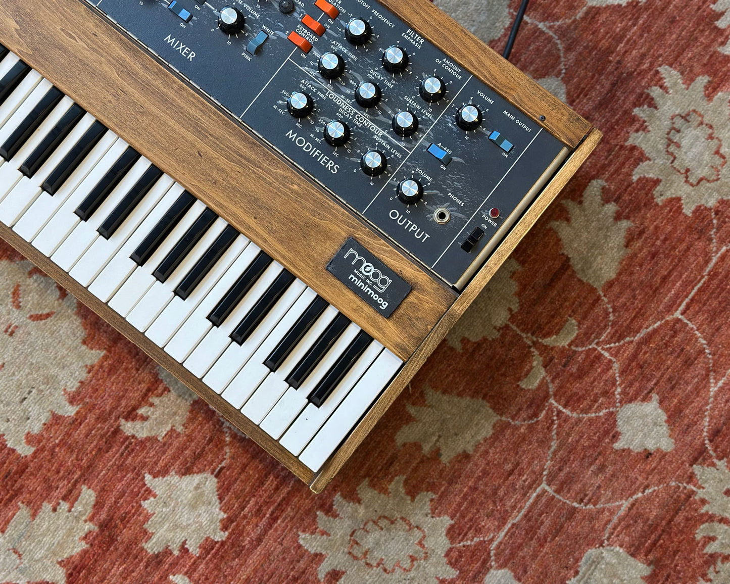 Original 1974 Minimoog Model D Monophonic Synthesizer