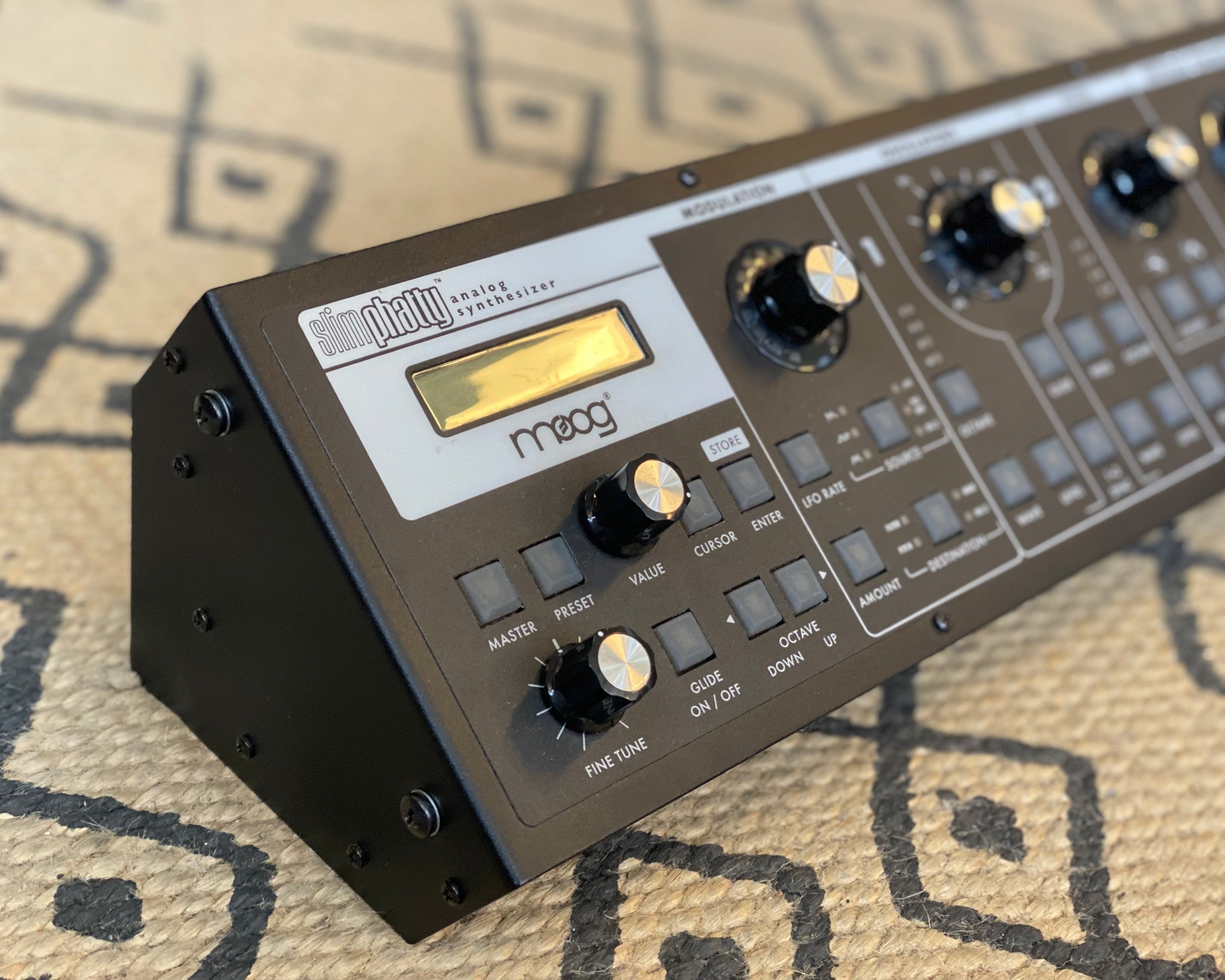 MOOG slim phatty デスクトップ MOOG slim phatty デスクトップ