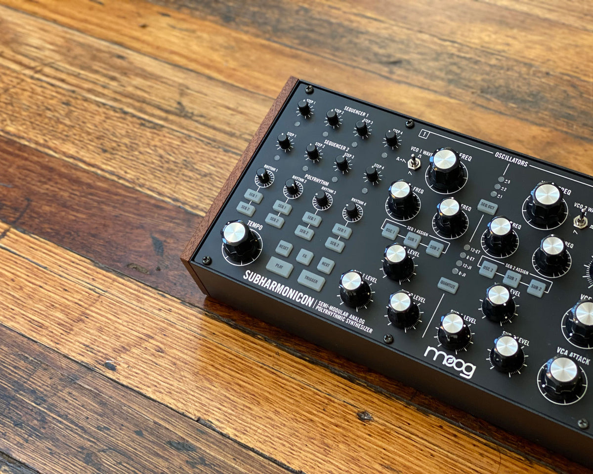 Moog subharmonicon found sound
