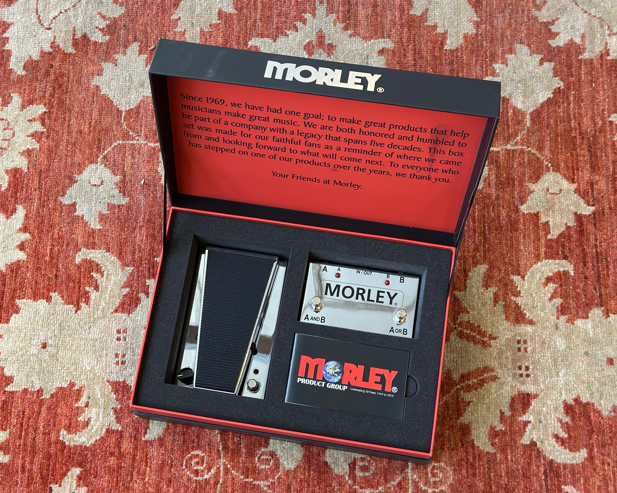 MORLEY WAH 限定品 MORLEY（モーリー）から人気のあったワウペダル2機種が復刻！