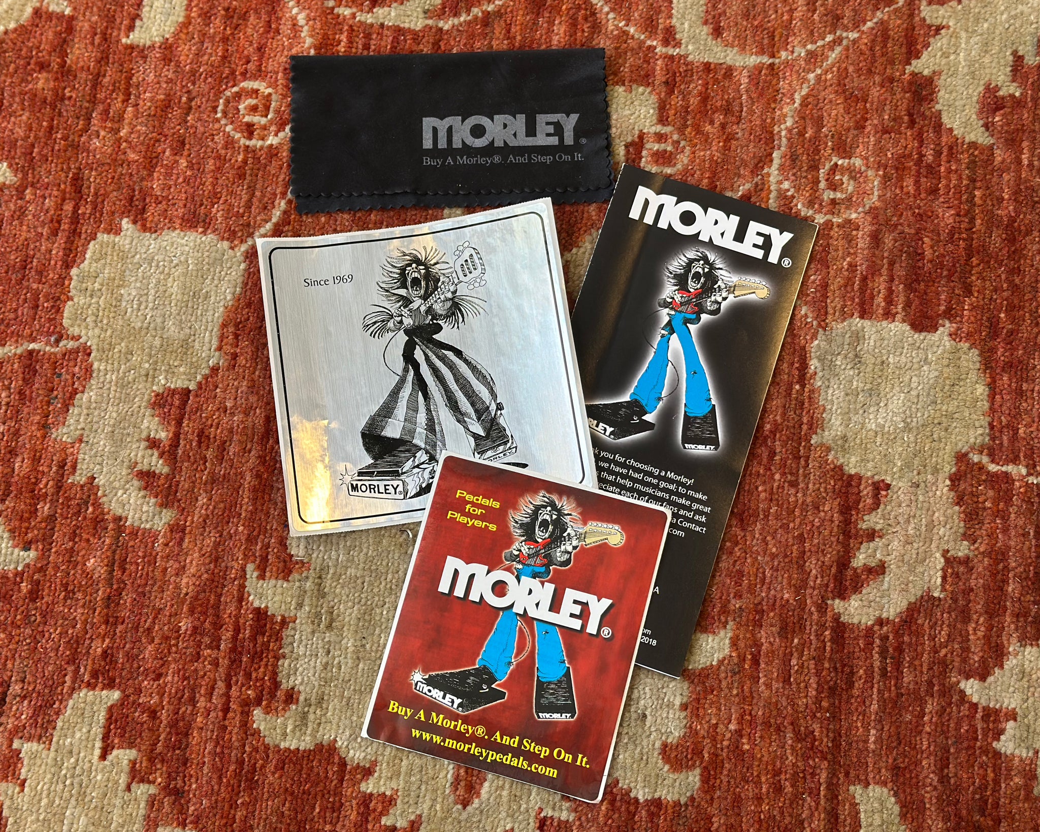 ギター MORLEY 50th Anniversary CHROME BUNDLE 50th Anniversary Chrome Bundle – Morley
