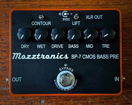 Mozztronics BP-7 CMOS Bass Preamp / DI