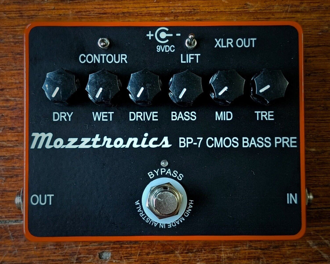 Mozztronics BP-7 CMOS Bass Preamp / DI